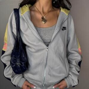 Vintage nike grey and yellow